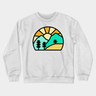 Mountain Flower Crewneck Sweatshirt